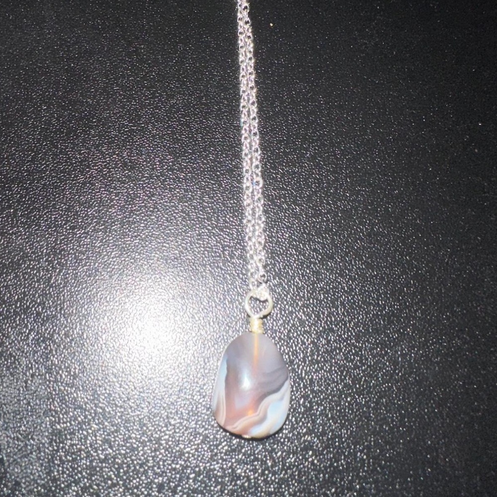 Silver necklace